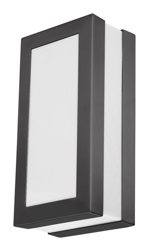 Kinkiet ścienny zewnętrzny Rabalux Stuttgart antracytowo-biały 1 x E27 x 14W IP44 wym: 25 x 12,5 x 8,5 cm - 1 szt.