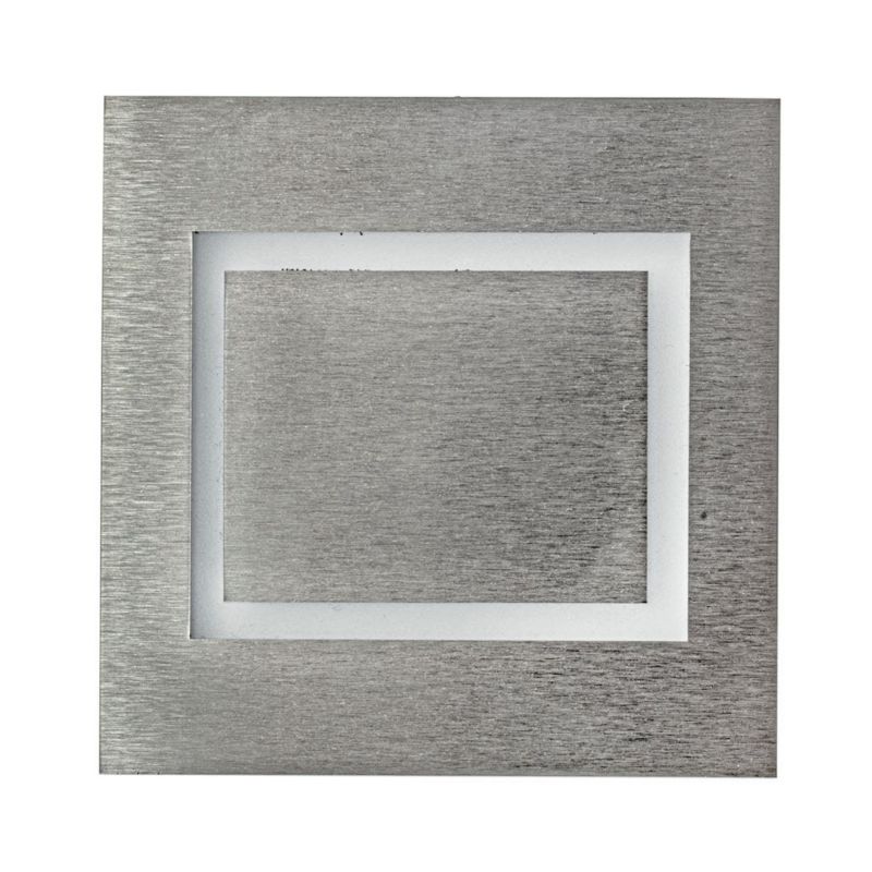 Oprawa oświetleniowa schodowa Eko-Light Evra biało-srebrna LED 0.6W 6500K 15lm IP20 wym: 7,5 x 2,3 cm kwadratowa - 1 szt.