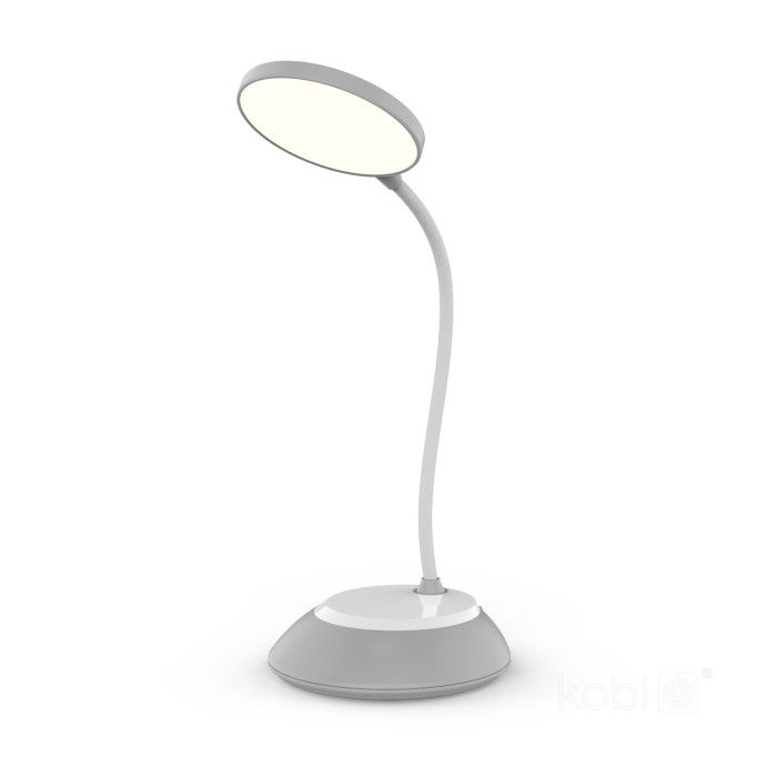 Lampka biurkowa LED Kobi 5W szara 1szt.