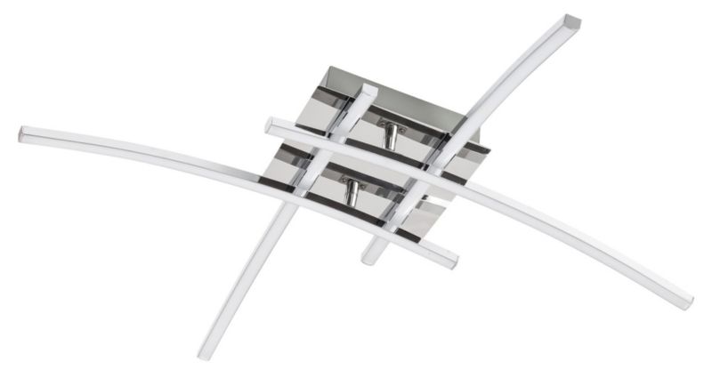 Lampa sufitowa wisząca Rabalux Alexis 5033 chromowana nowoczesna wbudowany LED 4x 6W 1 szt.