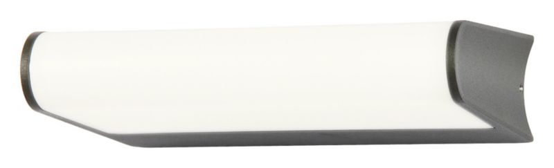 Kinkiet ścienny zewnętrzny Rabalux Trogir antracytowo-biały LED 6.5W 4000K 590lm IP44 wym: 5 x 20 x 13,2 cm aluminium - 1 szt.