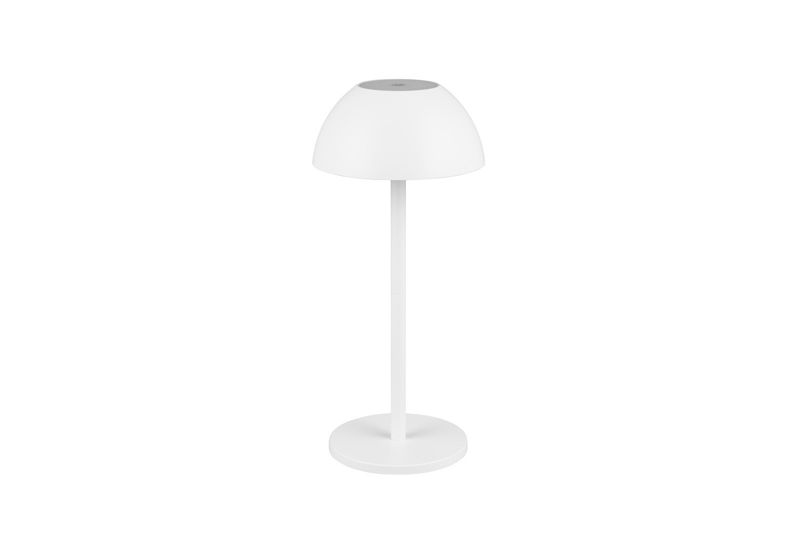 Lampka stołowa RL Ricardo biała LED 2W 3000K 240lm bezprzewodowa IP54 wym: 30 x 13.5 x 13.5 cm tworzywo sztuczne - 1 szt.