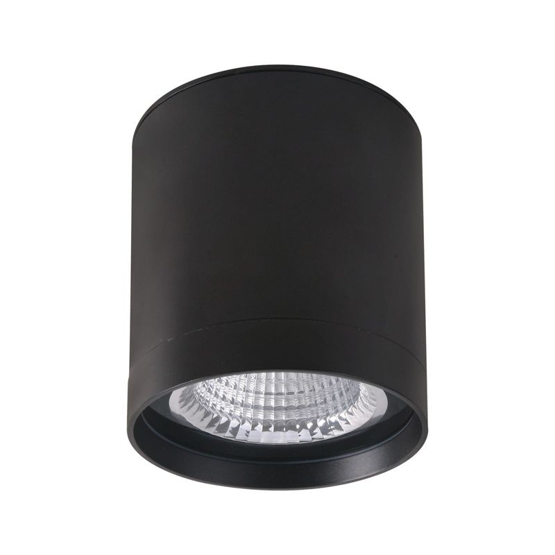 Lampa sufitowa zewnętrzna Italux Vectra czarna LED 3000K 3400lm IP65 wym: 16 x 11 x 11 cm - 1 szt.