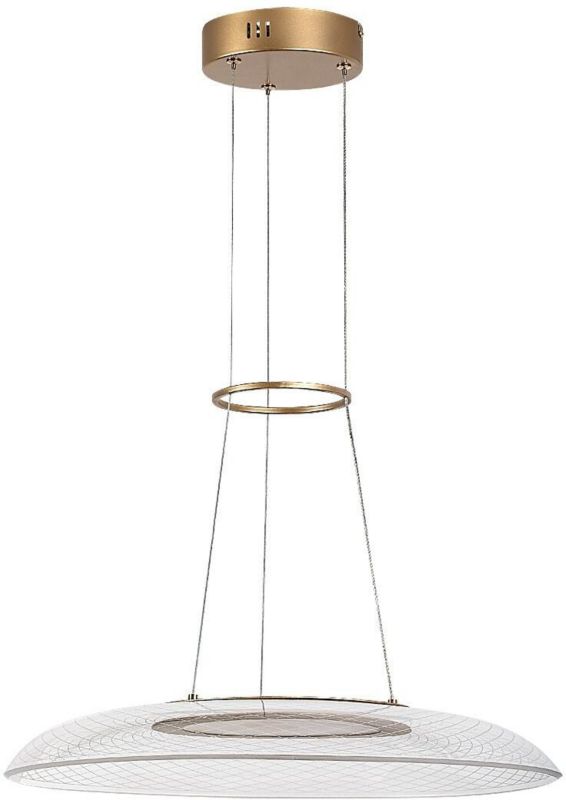 Lampa wisząca Rabalux Zofrael LED 1x24W złota, 3000K, 1 szt.