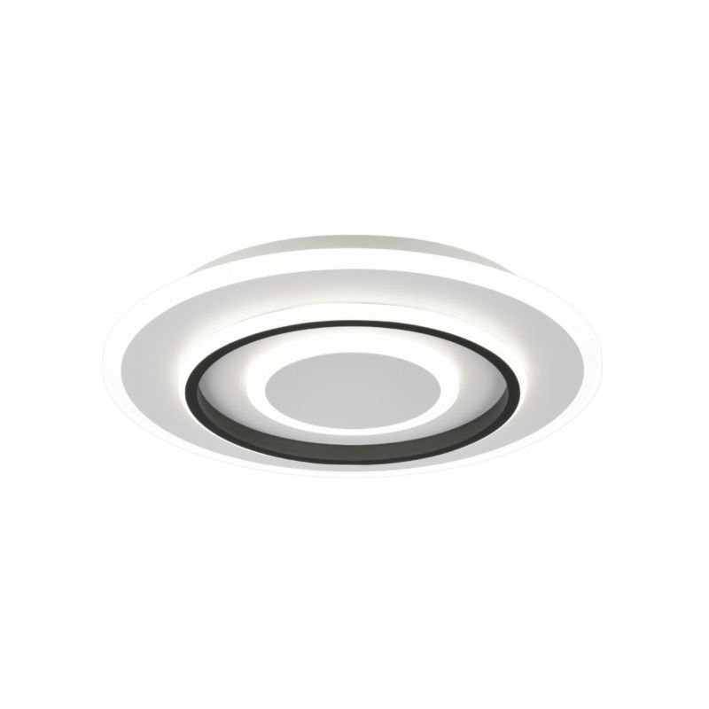 Plafon RL Jora biało-czarny LED 46W 2700K-6000K 5400lm IP20 wym: 6,5 x 41 x 41 cm metal - 1 szt.