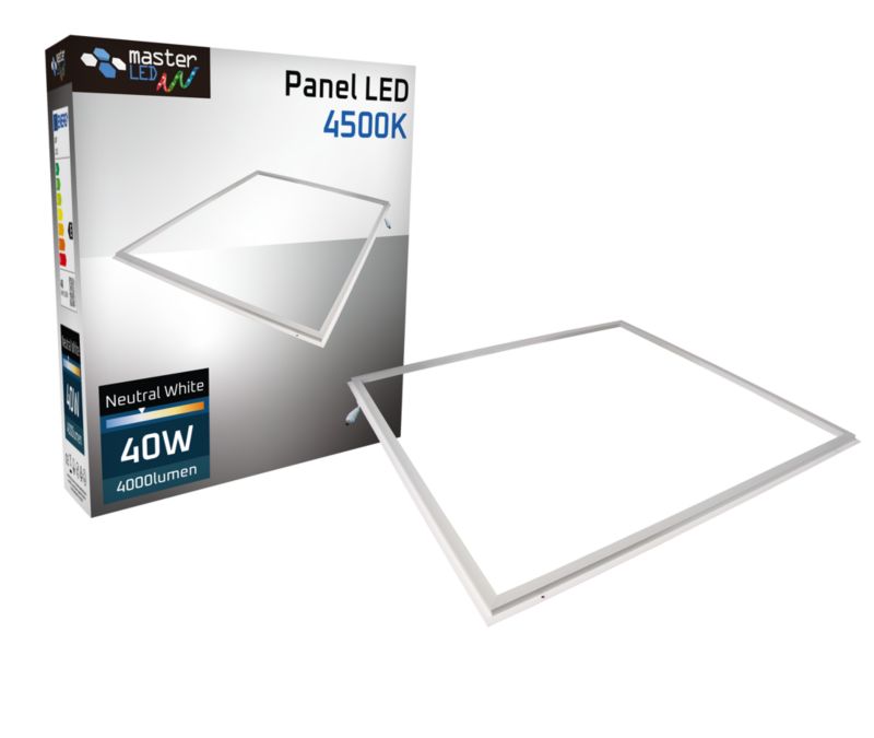 Panel LED MasterLED Lumio 40W 591x591mm IP20 neutralna biel 4500K biały 1 szt.