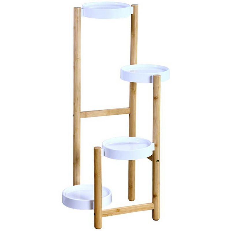 Kwietnik Stojący Kesper Bambusowy Brązowy 21x9x80 cm 1 szt.