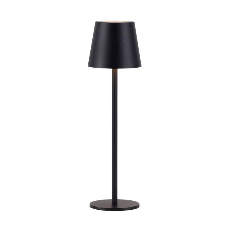 Lampka stołowa Leuchten Direkt Euria czarna LED 3W 3000K 360lm IP20 wym: 37 x 11 x 11 cm metal - 1 szt.