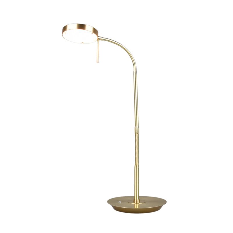 Lampka biurkowa Trio Monza złota LED 12W 2300-4000K 1400lm IP20 wym: 57 x 19 x 46 cm metal - 1 szt.