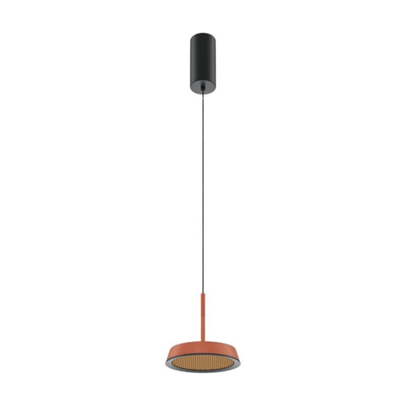 Lampa wisząca Maytoni El czarno-żółta-pomarańczowa wym: 327 x 15,3 x 15,3 cm wbudowany LED 12W 1 szt.