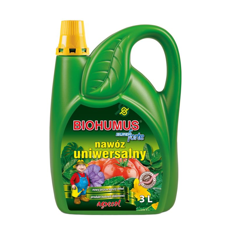 Nawóz uniwersalny Agrecol Biohumus Forte 3 l