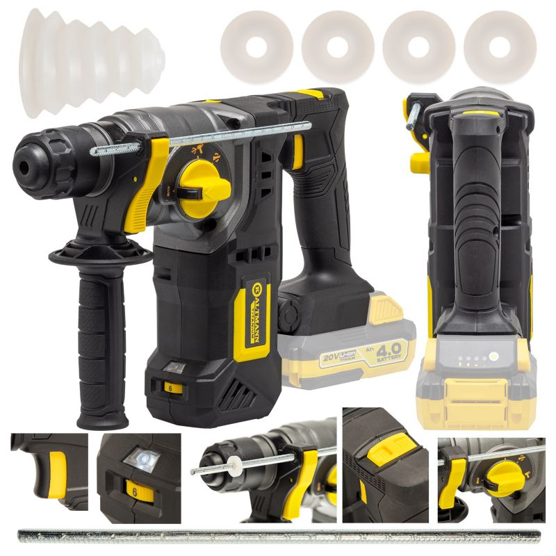 Młotowiertarka Kaltmann Titanium KTI-BMW20V Bezszczotkowa ( samo urządzenie) 1 szt.