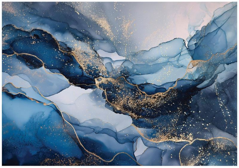 Fototapeta WALLARENA Do Sypialni Salonu Na Flizelinie Marmur Glamour Kamień 300x210 cm 1 szt.