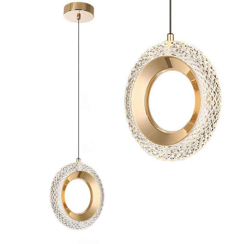 Lampa Sufitowa Wisząca Toolight Led G119-1Cp Złoty