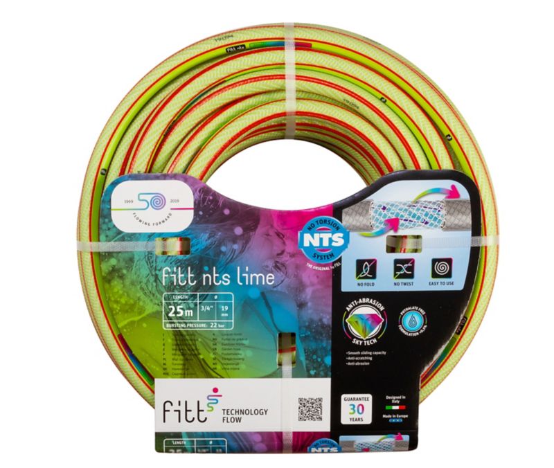 Wąż ogrodowy NTS Lime 3/4" 25 m