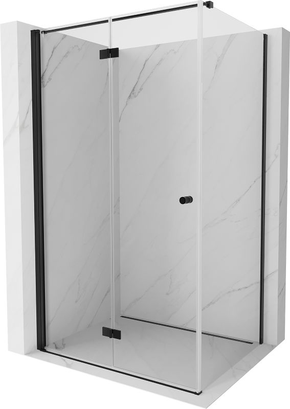 Kabina prysznicowa Mexen Mist-F T czarna 85 x 95 cm - 8A6T-085-095-70-00-L 1 szt.