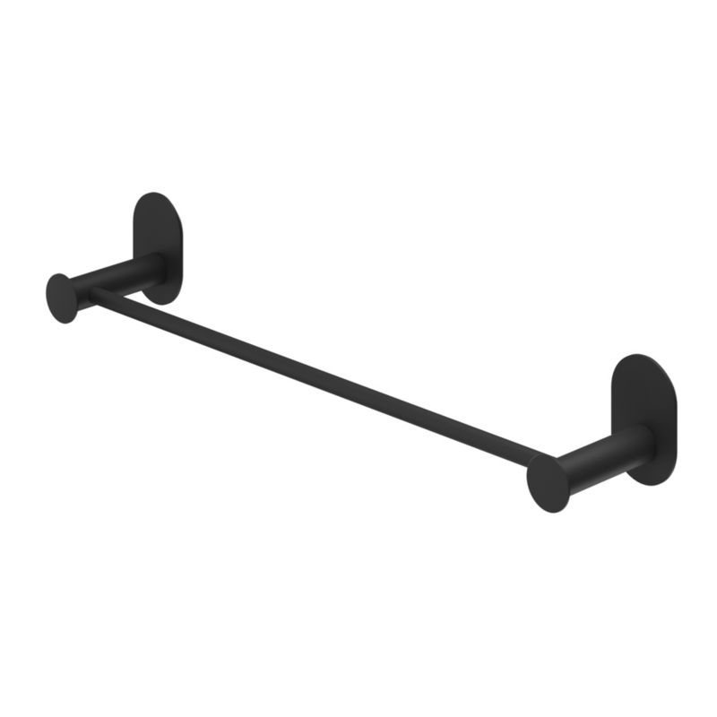 Wieszak na ręczniki GoodHome Cavally 40 cm czarny