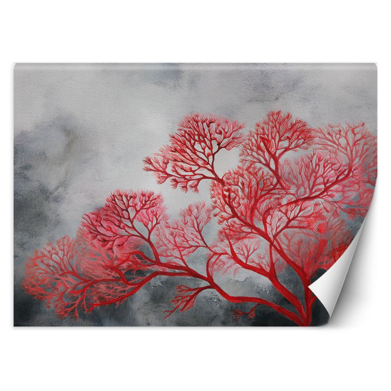 Fototapeta Feeby Drzewa rośliny czerwony 100x70 1 szt