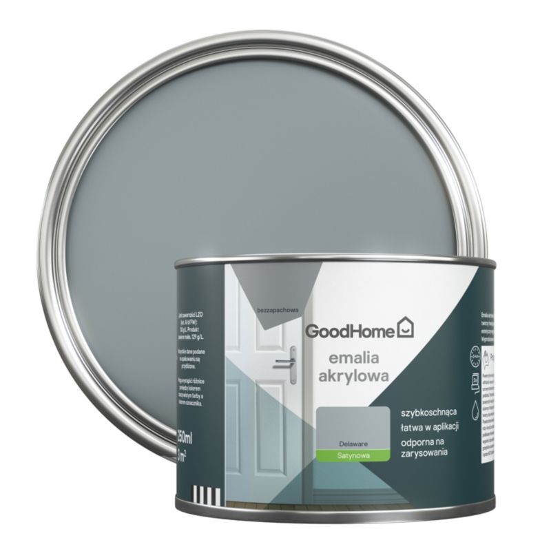 Emalia akrylowa plamoodporna GoodHome delaware 0,25 l