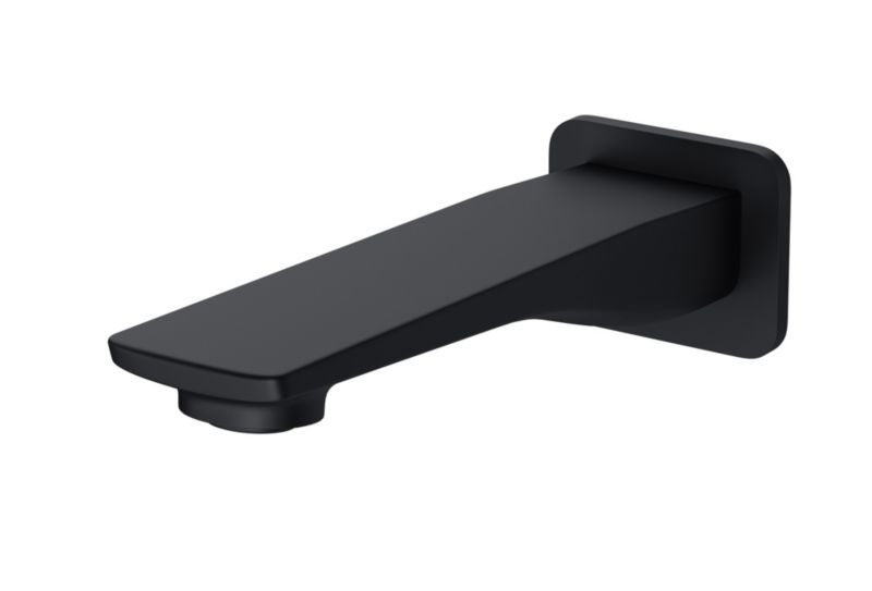 Wylewka wannowa Cersanit Larga czarna z perlatorem oszczędność wody, 1 szt.