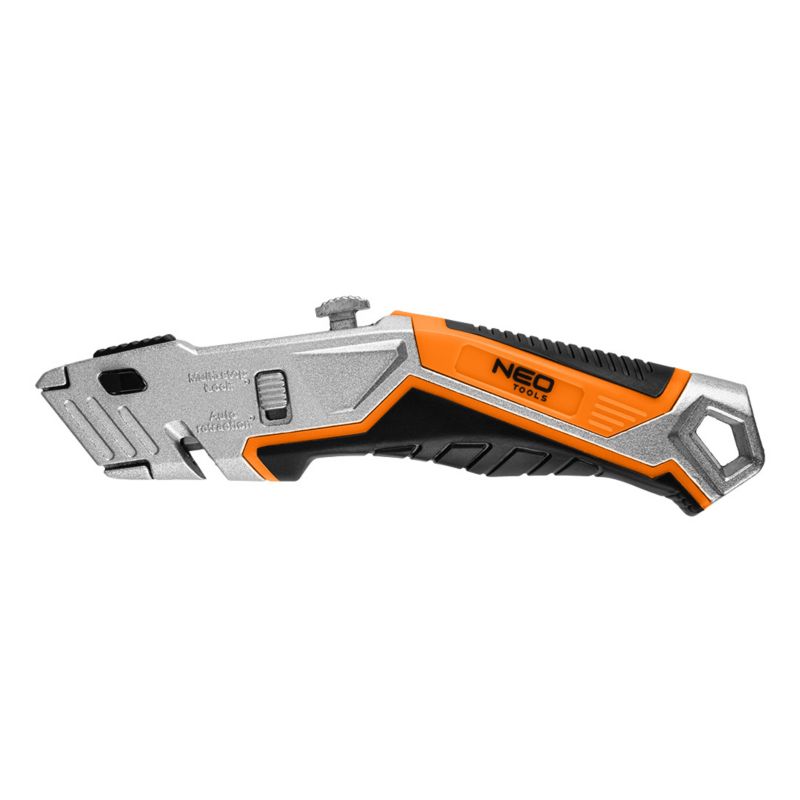 Nóż z ostrzem trapezowym NEO TOOLS 1+5 ostrzy 1 kpl