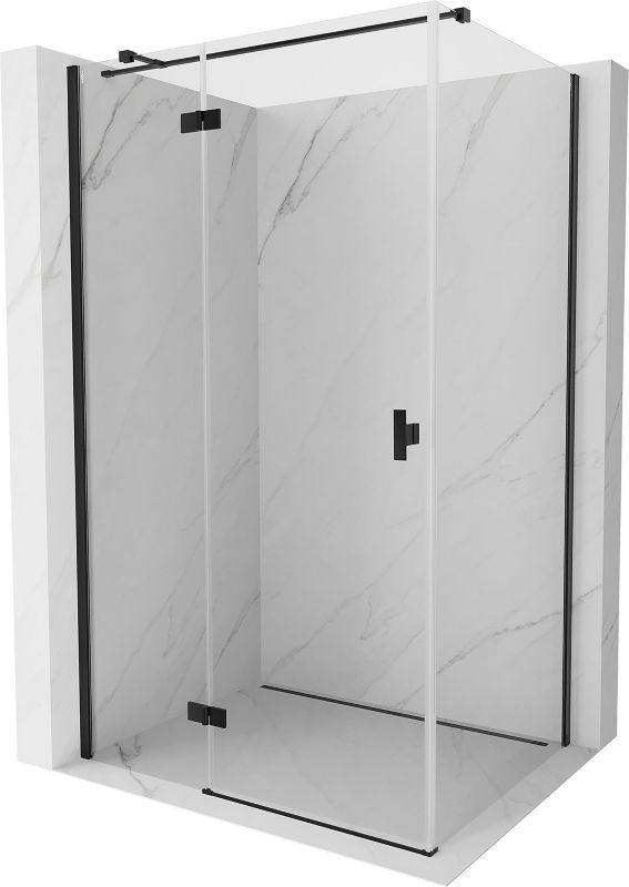 Kabina prysznicowa Mexen Mist-H T czarna 90x120 cm 1 szt