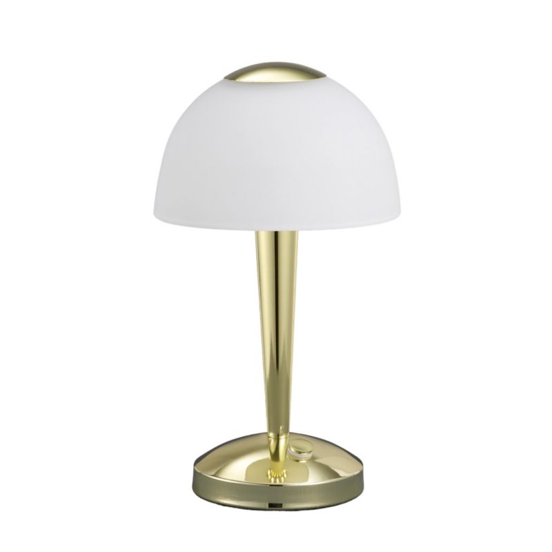 Lampa stołowa Trio Ventura złoto-biała LED 4W 3000K 350lm IP20 wym: 29 x 15.5 x 15.5 cm metal - 1 szt.