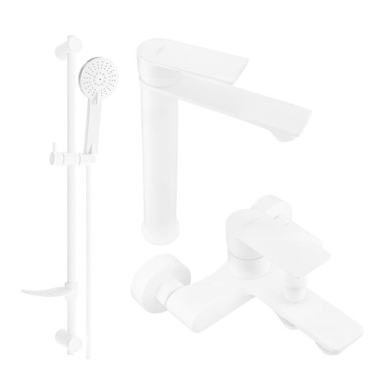 Zestaw wannowy Mexen Royo biały 72213DF40-20 1 szt.