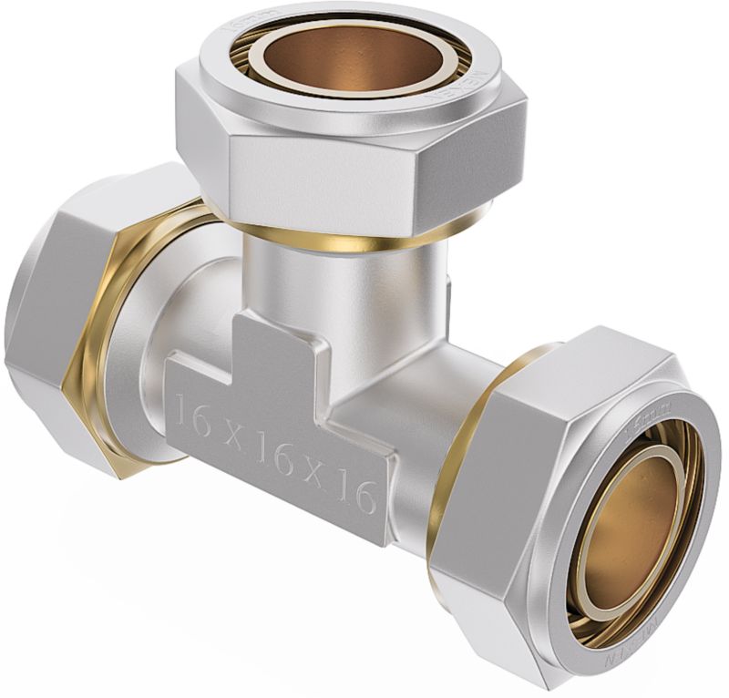 Trójnik skręcany Mexen PEX-S 25 mm x3 1 szt.