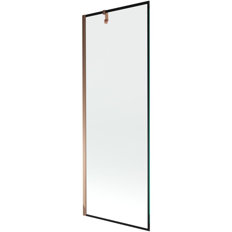 Parawan nawannowy Mexen Next czarny wzór/ różowe złoto 70x150 1 szt.