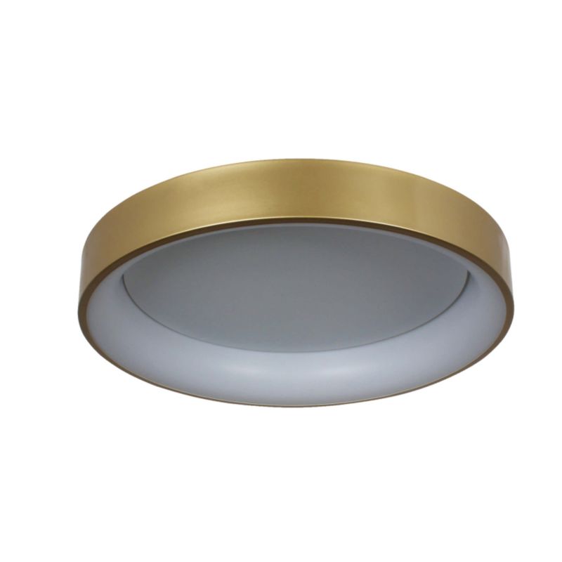 Plafon sufitowy nowoczesny Light Prestige złoto-biały LED 36W 3000K 2400lm IP20 wym: 11 x 60 x 60 cm metal - 1 szt.