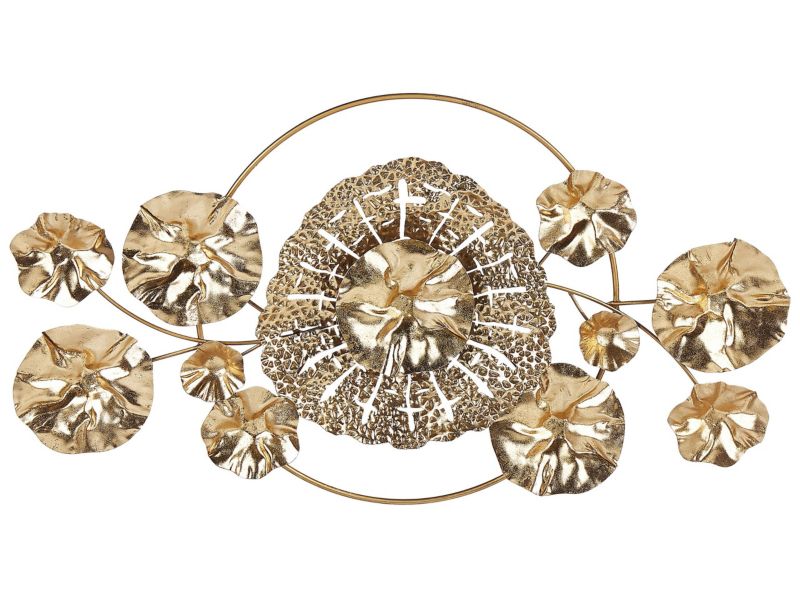 Dekoracja ścienna Chromium Metal Abstrakcyjny Czerwony 1 szt.