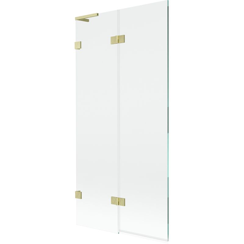 Parawan nawannowy 2-skrzydłowy Mexen Lunar L złoty szczotkowany 90x150 cm 1 szt