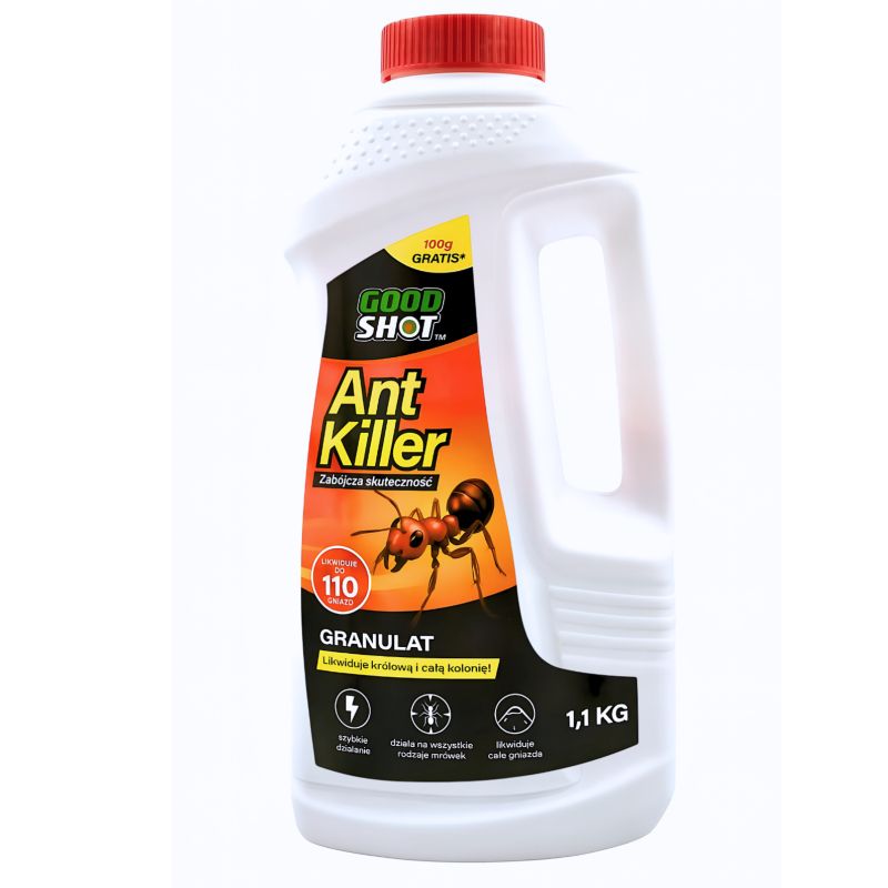 Preparat na mrówki Granulat na mrówki Wszystkie rodzaje 1,1 kg GOODSHOT
