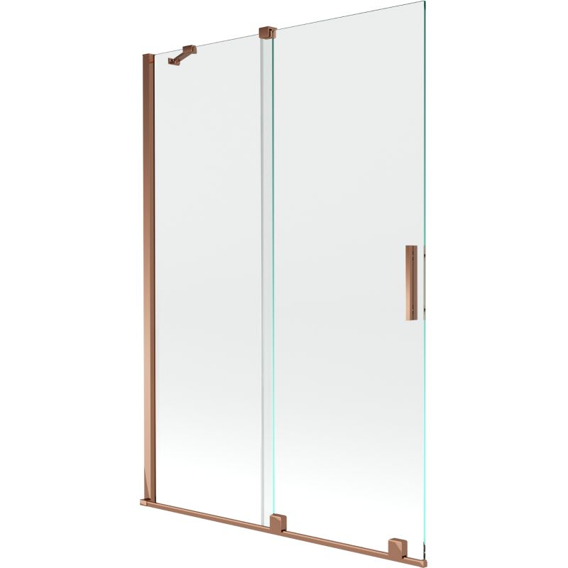 Parawan nawannowy 2-skrzydłowy Mexen Velar różowe złoto 120x150 cm 1 szt.