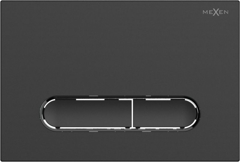 Przycisk spłukujący Mexen Fenix 11 czarny matowy 1 szt.