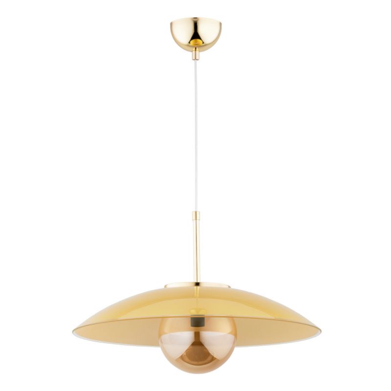 Lampa wisząca Alfa Arum 2129 złoto-bursztynowy do kuchni 1xE14 x 10W 1 szt.