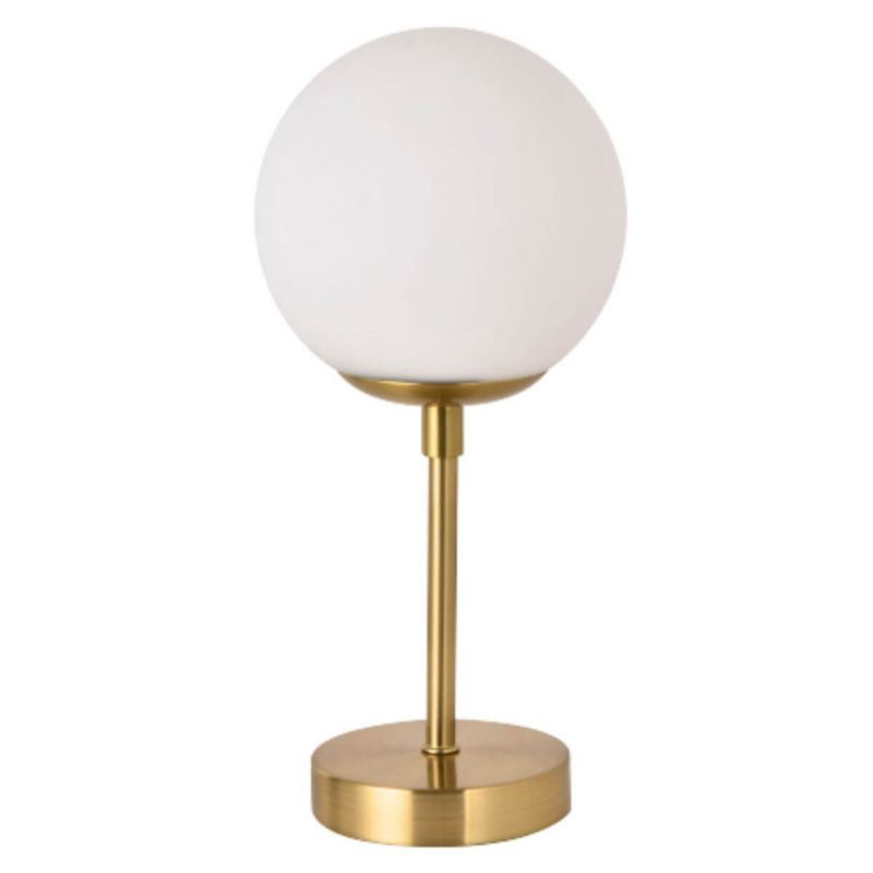 Lampka stołowa Light Prestige Dorado złoto-biała 1 x G9 x 40W IP20 wym: 30 x 14 x 14 cm metal - 1 szt.