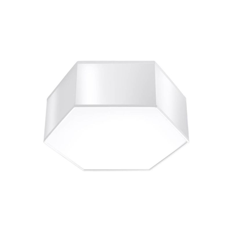Plafon Sollux Lighting Sunde biały 2 x E27 x 15W IP20 wym: 11,5 x 30,5 x 26,5 cm - 1 szt.