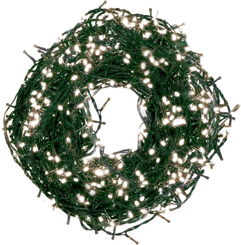 Lampki 1000 LED Bulinex 25 m barwa ciepła biała