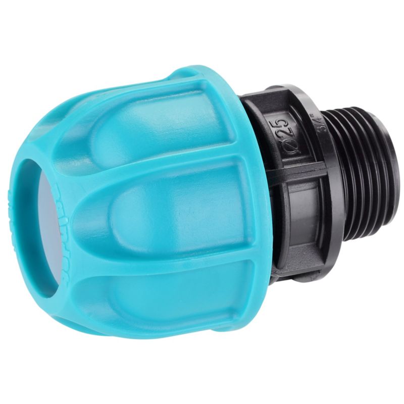 Złącze 25 mm z gwintem zewnętrznym 3/4''