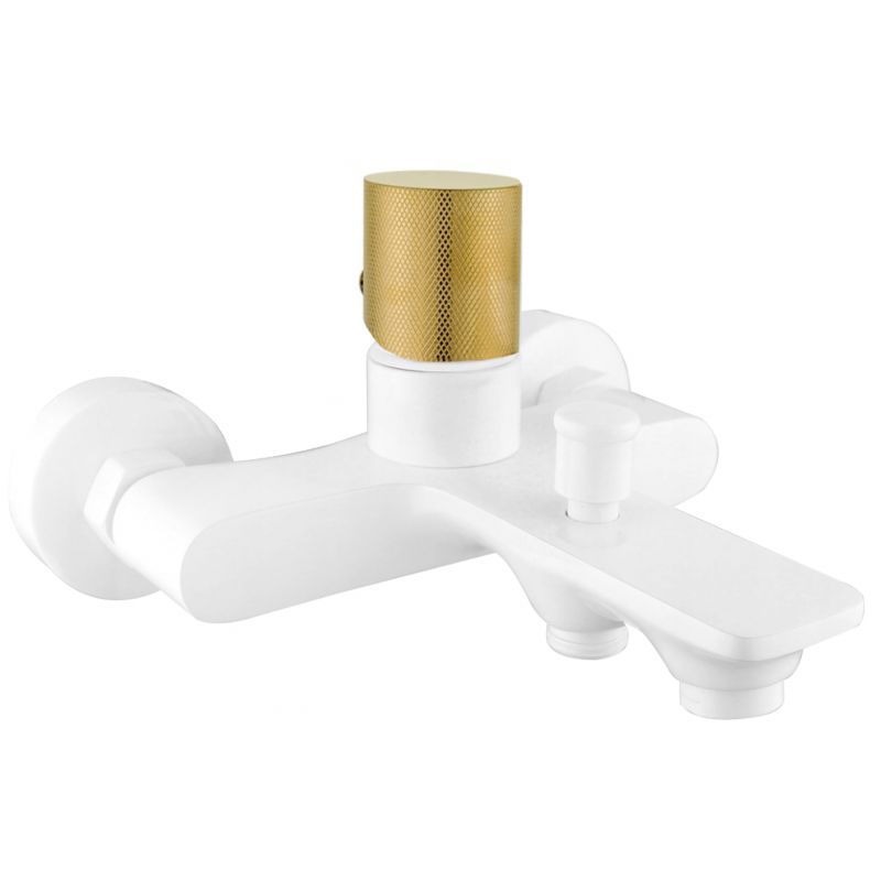 Bateria wannowa Mexen Royo One biały/złoty 1 szt.