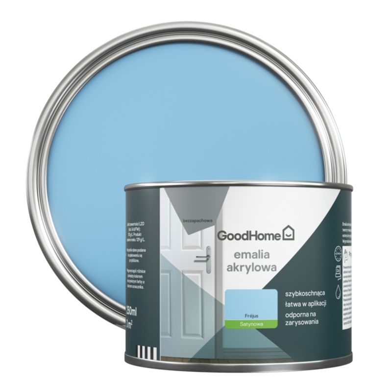 Emalia akrylowa plamoodporna GoodHome frejus 0,25 l