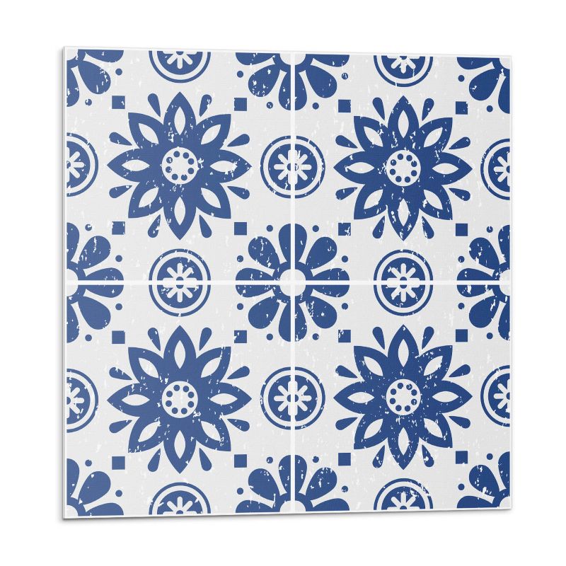 Kafelki samoprzylepne Wallfluent 20x20 cm Kwiatowy design 20 szt.