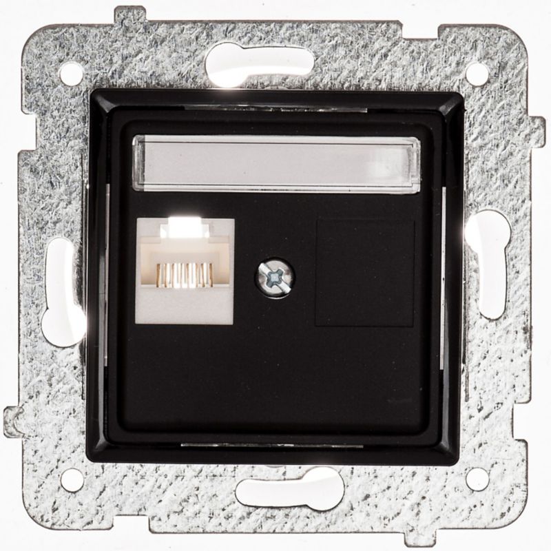 Gniazdo komputerowe Rosa czarne