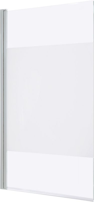 Parawan nawannowy GoodHome Calera 1-częściowy 140 x 85 cm dekor biały