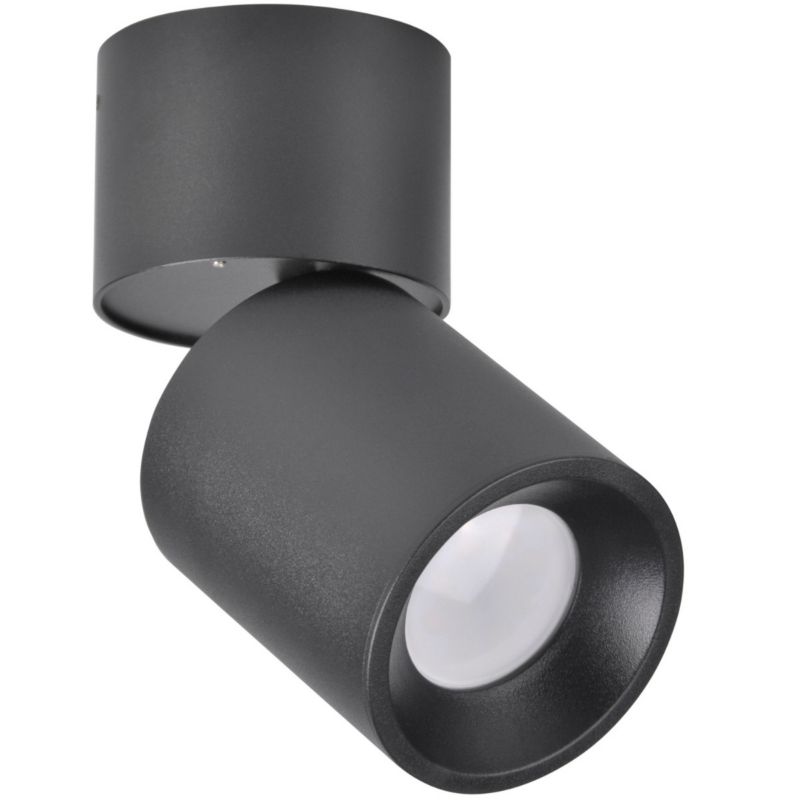 Spot oprawa sufitowa Polux Nixa czarny 1 x GU10 x 10W IP20 wym: 17 x 8,2 cm - 1 szt.