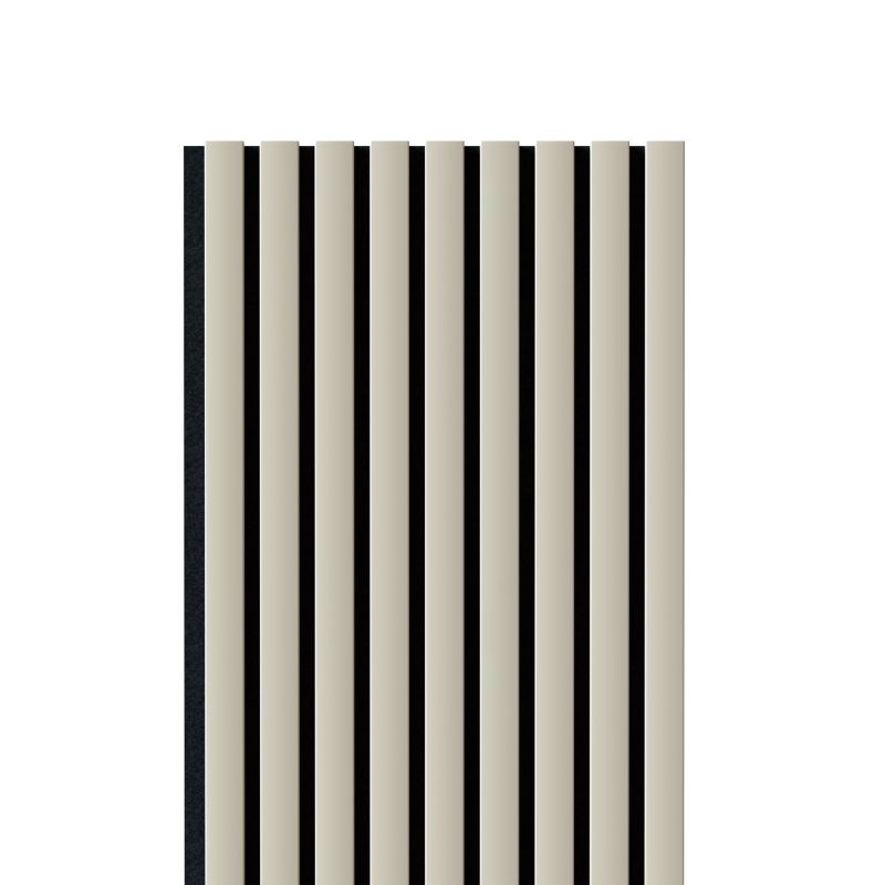 Panel lamelowy ścienny na filcu Radex Kashmir 256 x 25 cm czarny