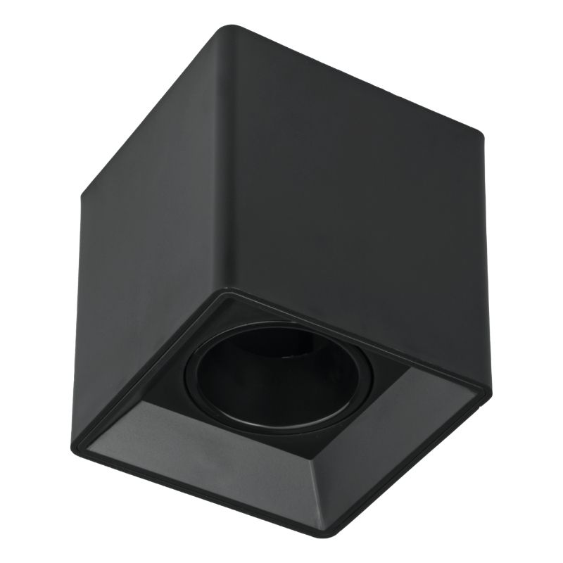 Oprawa natynkowa, DPM, regulowana, kwadratowa, czarna, 1szt