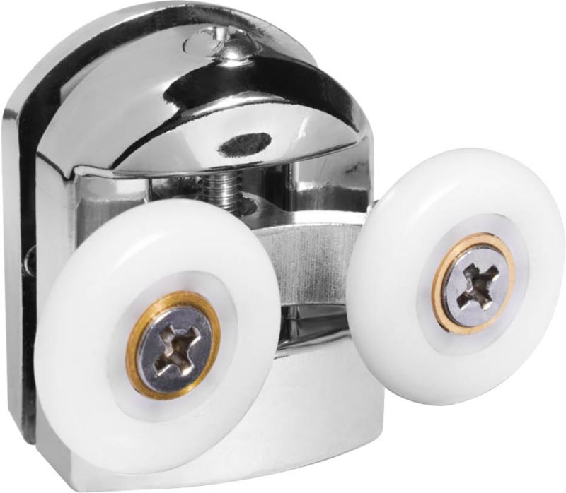 Rolki do kabin Armazi górne 25 mm chrom 2 szt.